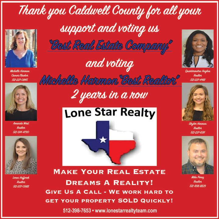 Lone Star Realty real estate agents ad